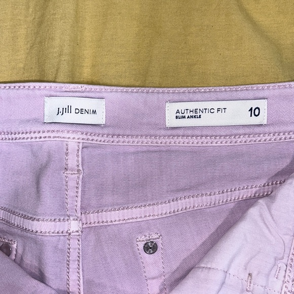 J Jill Pink Slim Jeans - Picture 3 of 7
